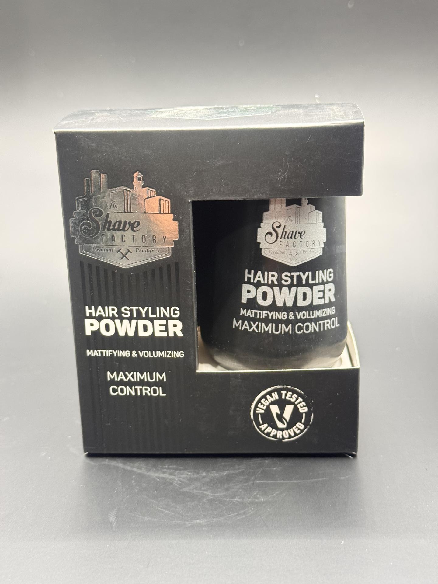 Hair styling powder
