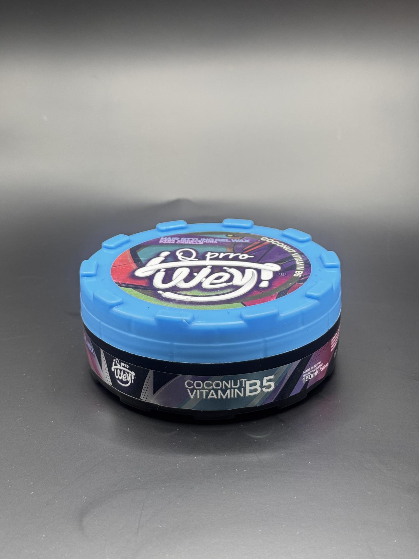 Cera hair styling gel wax coconut Q prro wey