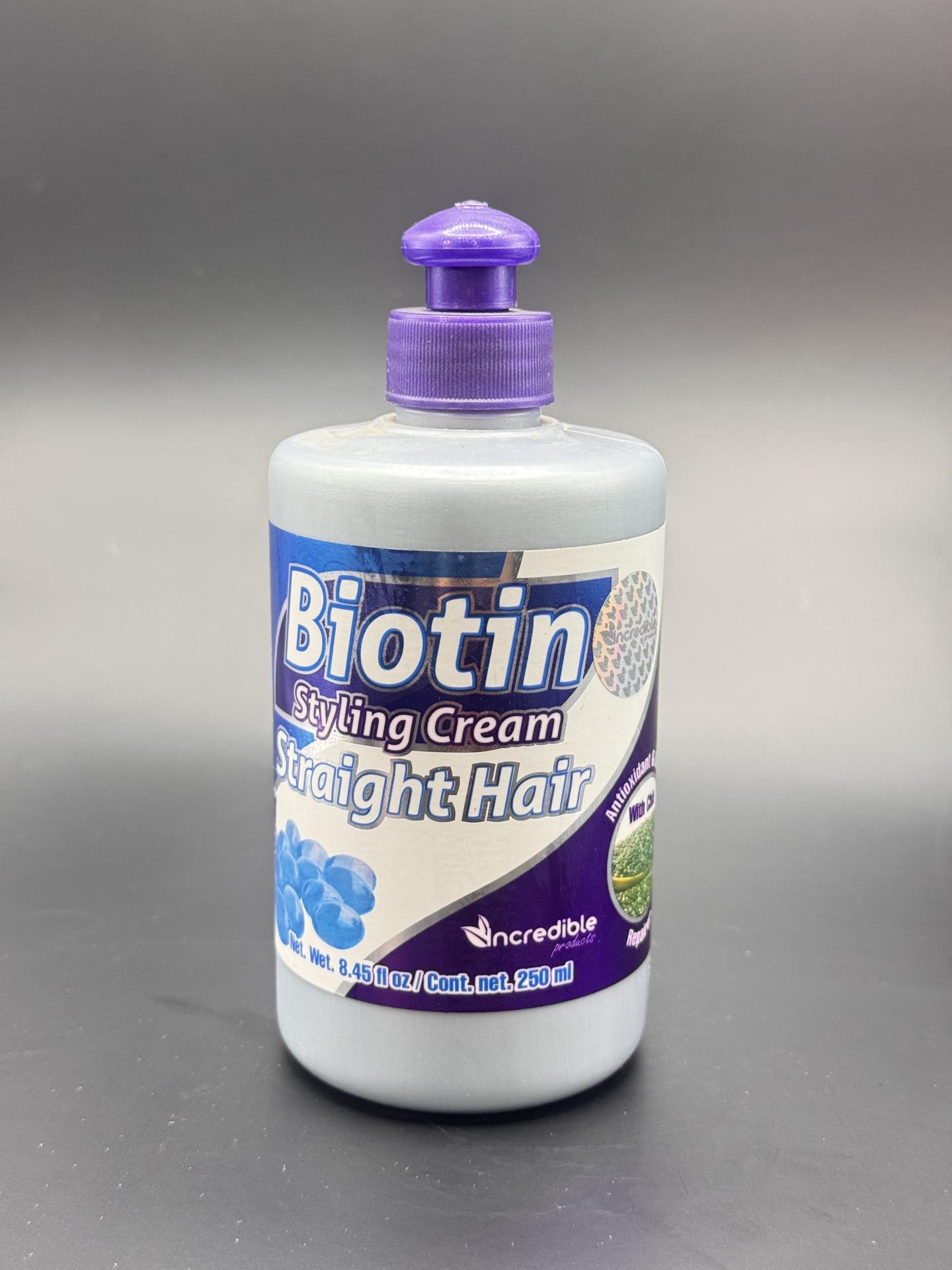 Crema para peinar biotin