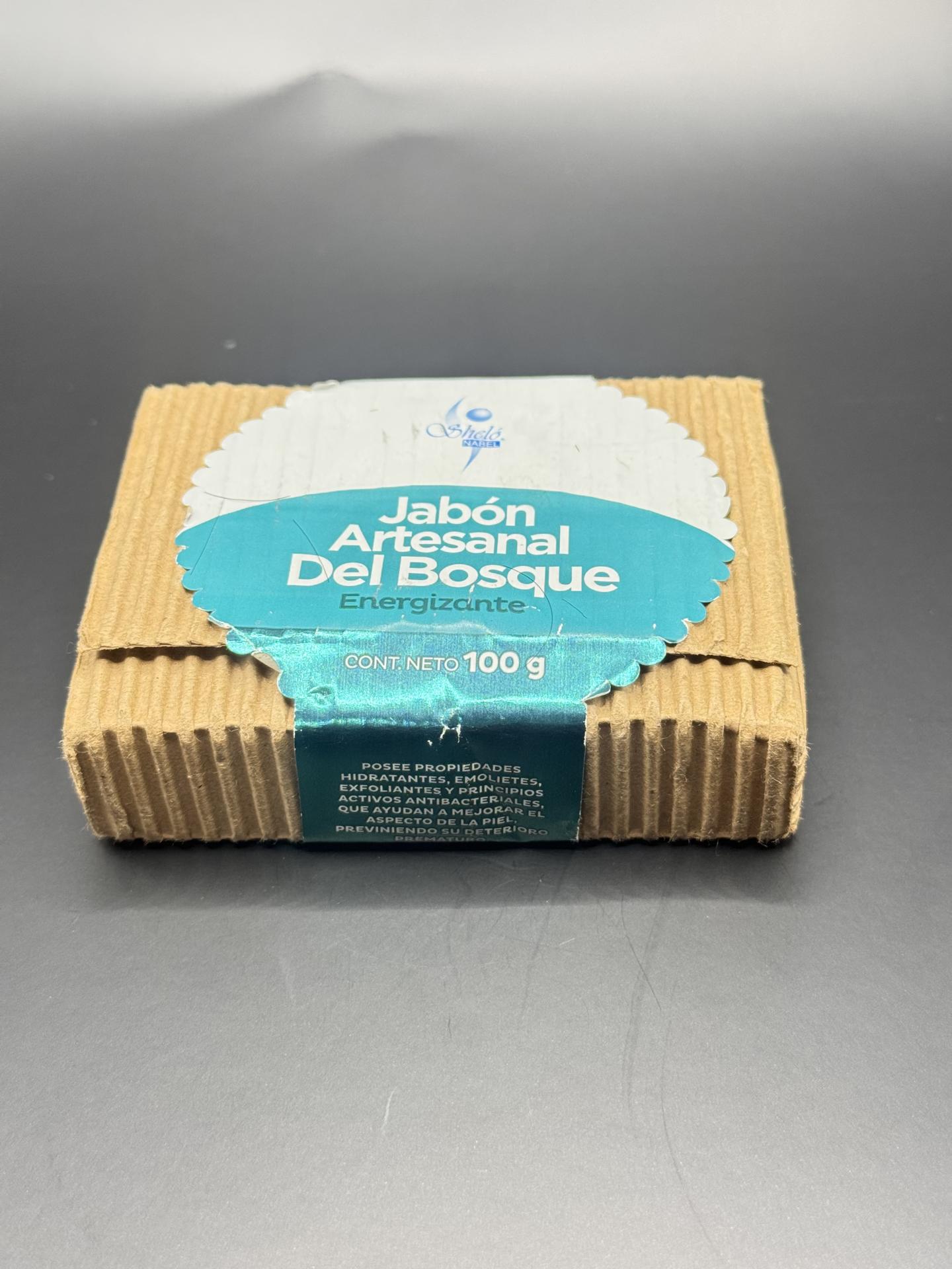 Jabón artesanal del bosque energizante